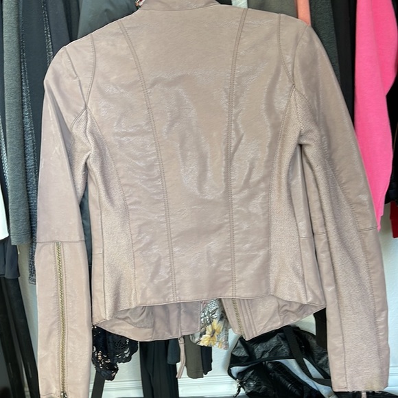 Free People Clean Vegan Faux Leather Jacket 2 - Picture 4 of 8